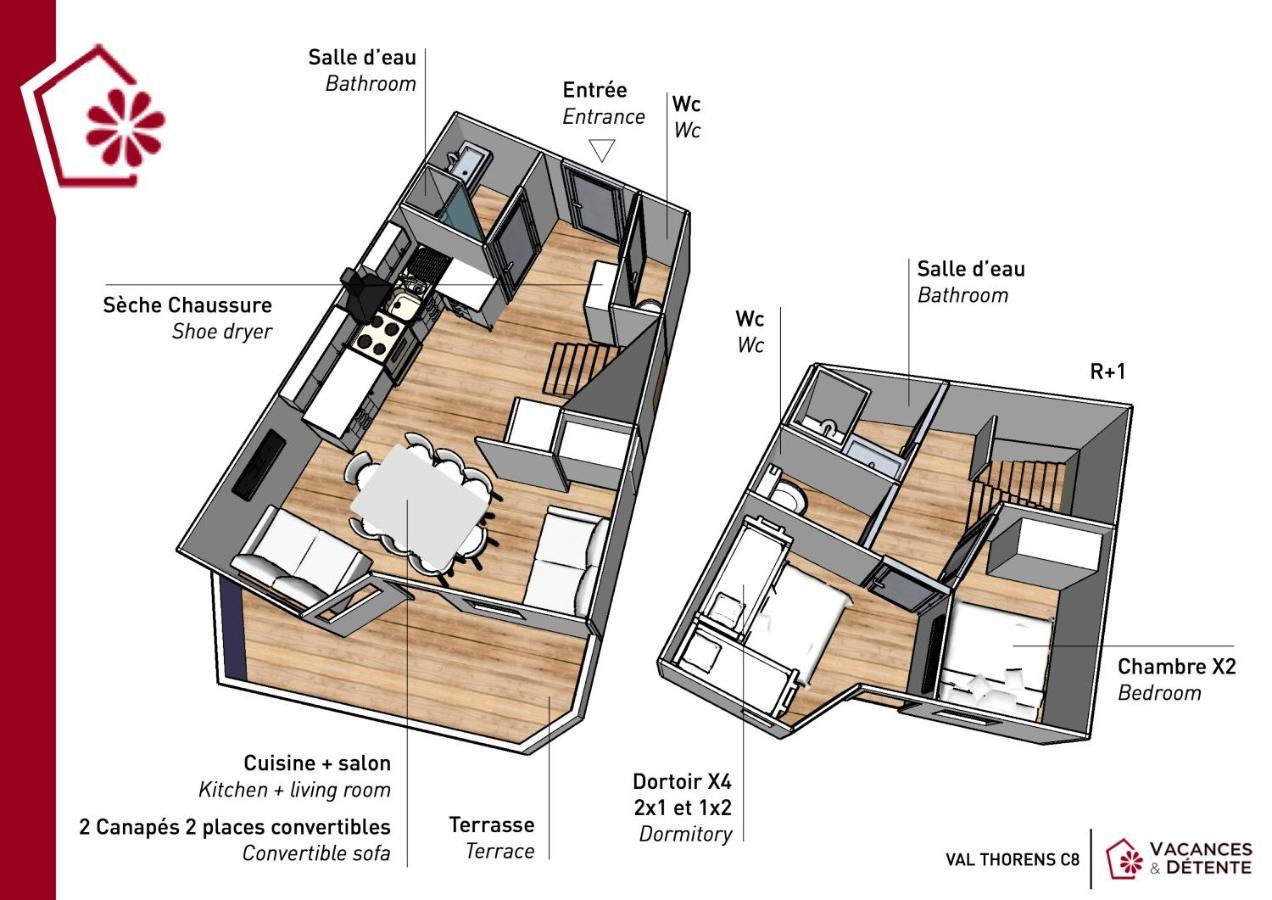 Nazca C8 Apartment Val Thorens Exterior photo